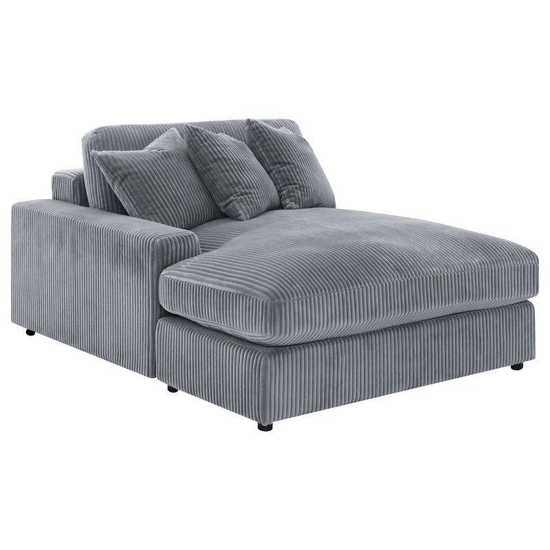 Coaster Furniture Blaine 509900 Upholstered Reversible Chaise Sectional Sofa - Fog IMAGE 10