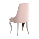 Coaster Furniture Antoine 108813 Velvet Upholstered Dining Side Chair - Pink IMAGE 2