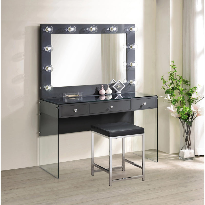Coaster Furniture Afshan 3-Drawer Vanity Desk with Vanity Stool IMAGE 3