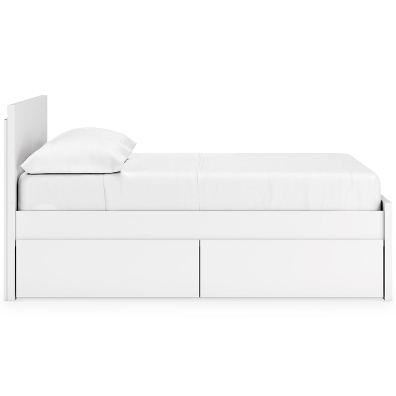 Signature Design by Ashley Onita EB9630B15 Full Panel Platform Bed with 2 Side Storage IMAGE 4