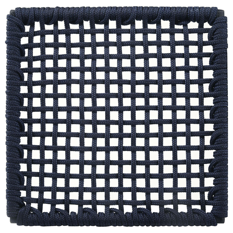 Coaster Furniture Nakia 110034 Woven Rope Dining Side Chairs - Dark Navy IMAGE 10