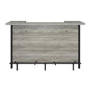 Coaster Furniture Bellemore 182105 Freestanding Home Bar Wine Cabinet - Grey Driftwood IMAGE 2