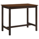 Coaster Furniture Connie 192090 4-piece Counter Height Set - Chestnut and Dark Brown IMAGE 2