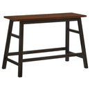 Coaster Furniture Connie 192090 4-piece Counter Height Set - Chestnut and Dark Brown IMAGE 5