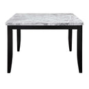 Calgary Furniture Emporium Square Hussein Counter Height Dining Table with Marble Top DN01444 IMAGE 14
