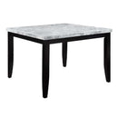 Calgary Furniture Emporium Square Hussein Counter Height Dining Table with Marble Top DN01444 IMAGE 7