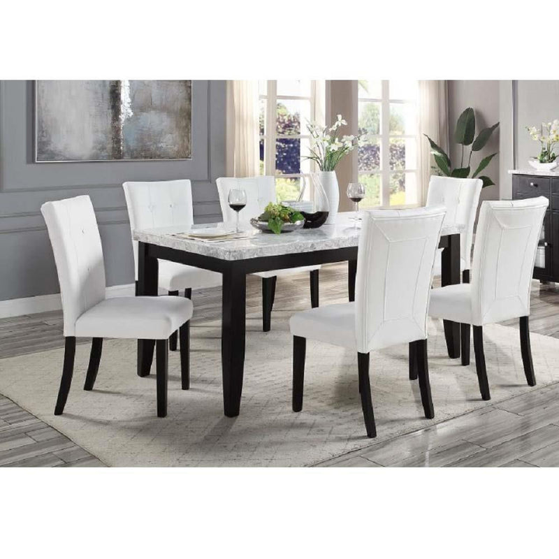 Calgary Furniture Emporium Hussein Dining Table with Marble Top DN01446 IMAGE 10