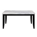 Calgary Furniture Emporium Hussein Dining Table with Marble Top DN01446 IMAGE 12