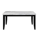 Calgary Furniture Emporium Hussein Dining Table with Marble Top DN01446 IMAGE 14