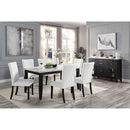 Calgary Furniture Emporium Hussein Dining Table with Marble Top DN01446 IMAGE 16