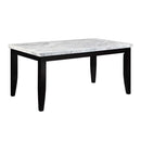 Calgary Furniture Emporium Hussein Dining Table with Marble Top DN01446 IMAGE 1