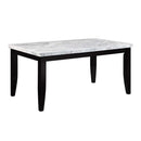 Calgary Furniture Emporium Hussein Dining Table with Marble Top DN01446 IMAGE 2