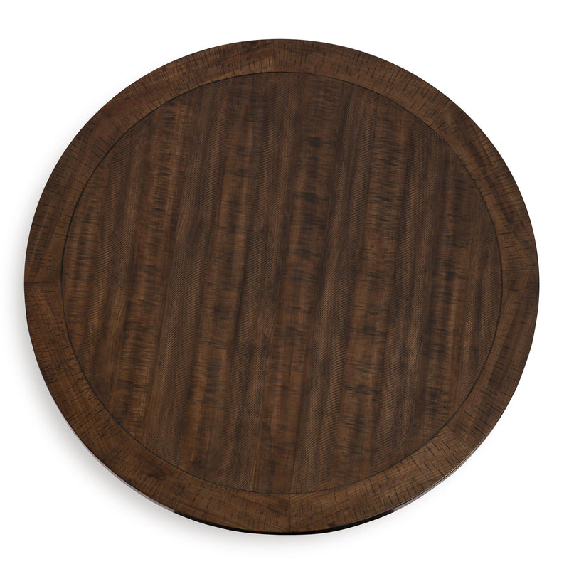 Signature Design by Ashley Valebeck D546D21 Counter Height Dining Table IMAGE 3