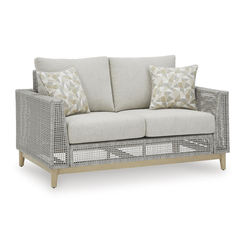  Signature Design by Ashley Seton Creek P798-835 Loveseat with Cushion IMAGE 1
