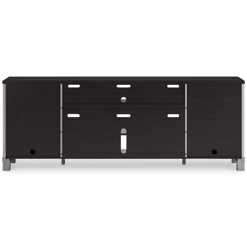  Signature Design by Ashley Darborn W796-68 XL TV Stand with Fireplace Option IMAGE 5