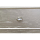 Coaster Furniture Evangeline 223397 4-Drawer Vanity Desk Makeup Table - Silver Oak IMAGE 9