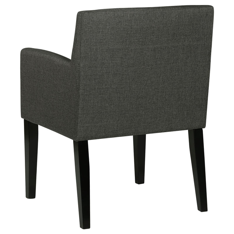 Coaster Furniture Catherine 106252 Upholstered Dining Arm Chair - Grey IMAGE 6