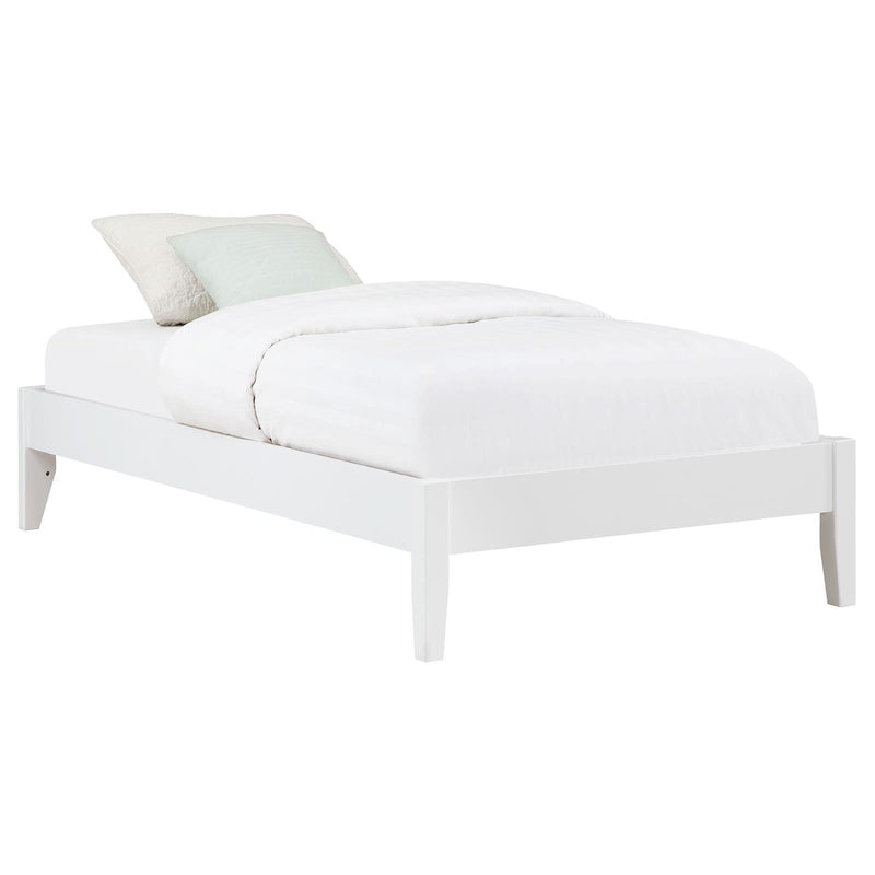 Coaster Furniture Hounslow 306128F Full Universal Platform Bed - White IMAGE 3