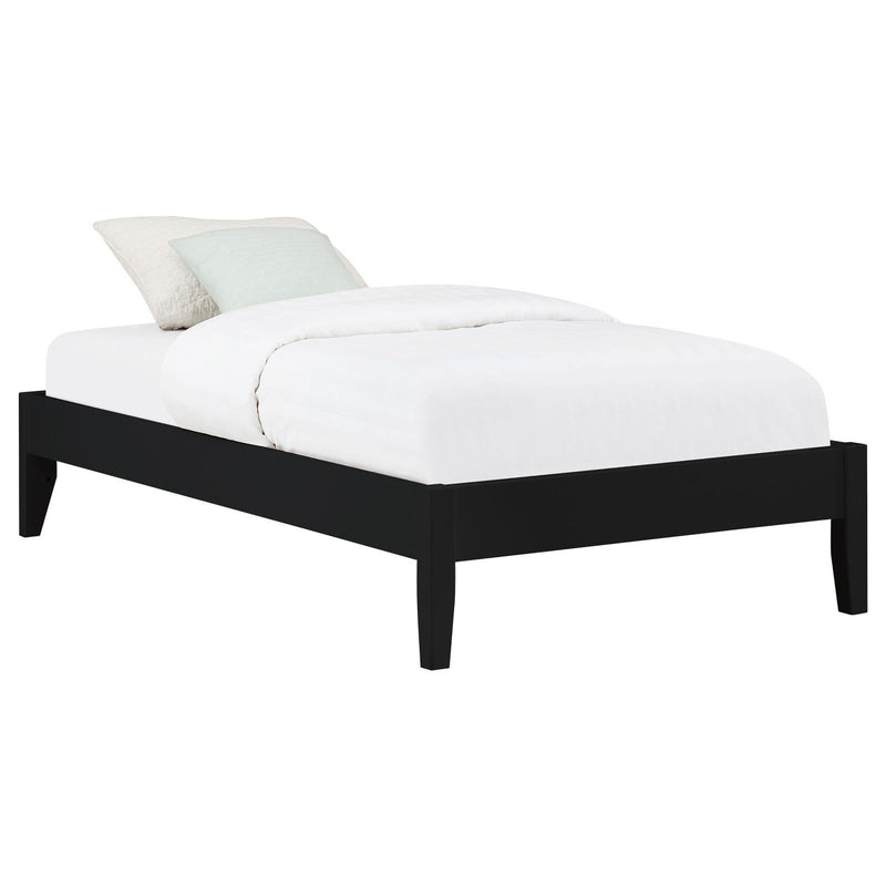 Coaster Furniture Hounslow 306129T Twin Universal Platform Bed - Black IMAGE 3