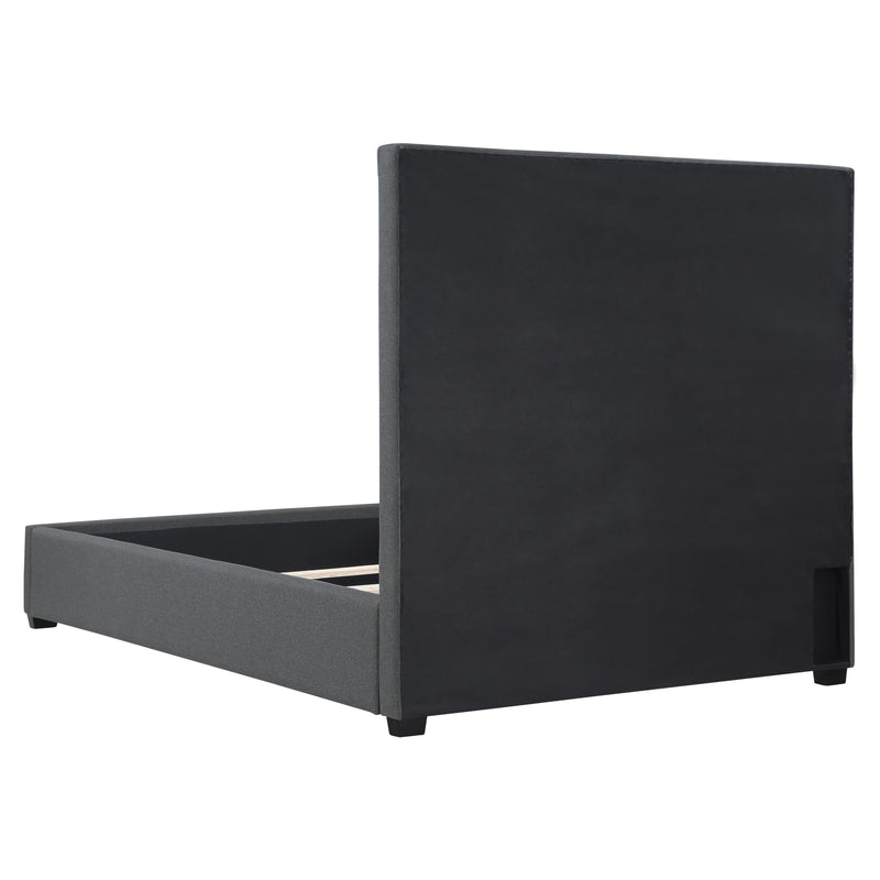 Coaster Furniture Bowfield 315900KE Upholstered Eastern King Panel Bed - Charcoal IMAGE 5