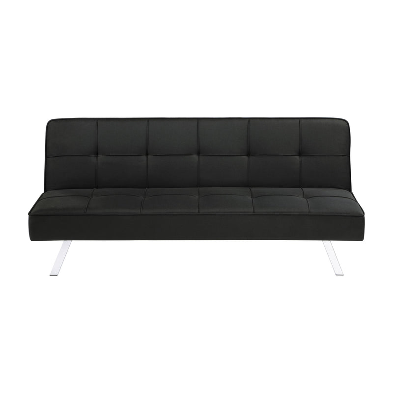 Coaster Furniture Joel 360281 Upholstered Tufted Convertible Sofa Bed - Black IMAGE 4