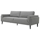 Coaster Furniture Rilynn 509524 Upholstered Track Arm Sofa - Grey IMAGE 4