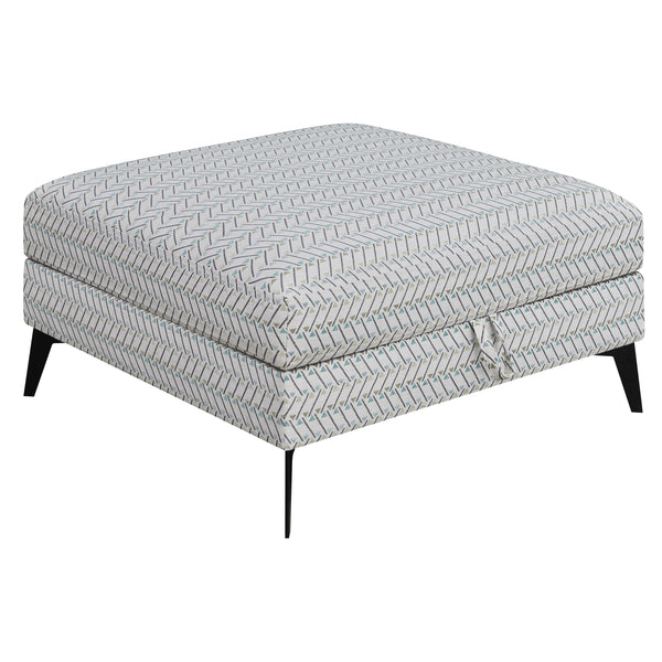 Coaster Furniture Clint 509807 Square Upholstered Tufted Storage - Ottoman Aloe IMAGE 1