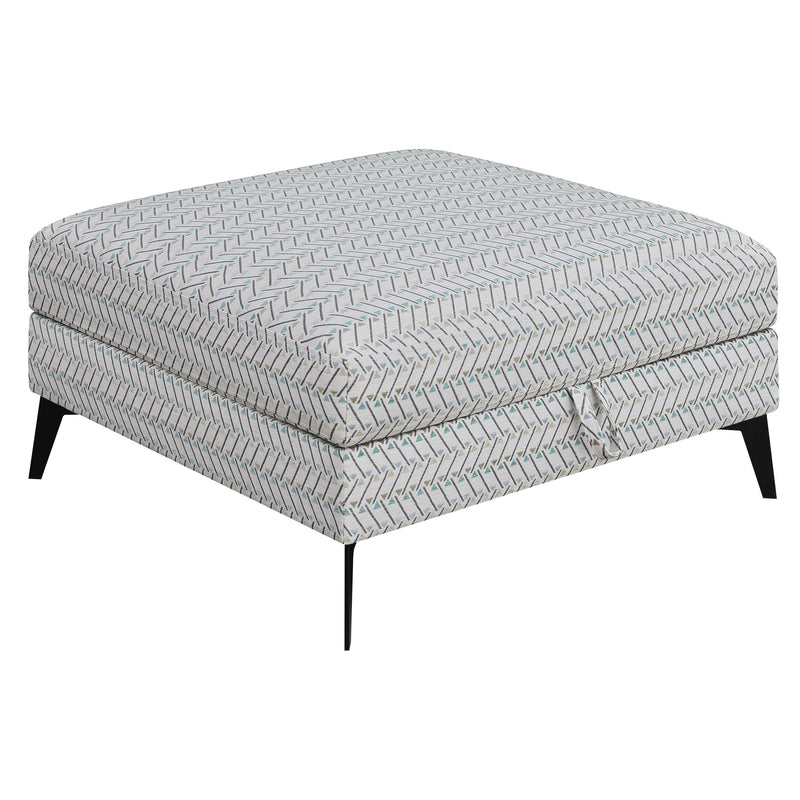 Coaster Furniture Clint 509807 Square Upholstered Tufted Storage - Ottoman Aloe IMAGE 1