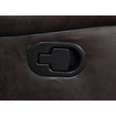 Coaster Furniture Greer 651354 Upholstered Motion Reclining Sofa - Brown IMAGE 6