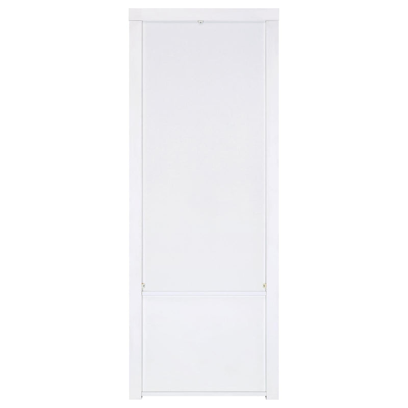 Coaster Furniture Jude 704254 3-shelf Engineered Wood Media Tower - High Gloss White IMAGE 7