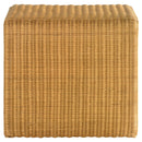 Coaster Furniture Juanita 709817 Square Woven Rattan End Table - Natural IMAGE 4