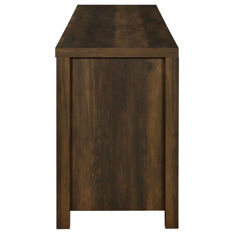 Coaster Furniture Madra 736273 2-door Engineered Wood 79" TV Stand - Dark Pine IMAGE 7