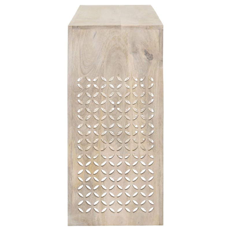 Coaster Furniture Rickman 959543 2-Drawer Wood Entryway Console Table - White Washed IMAGE 6