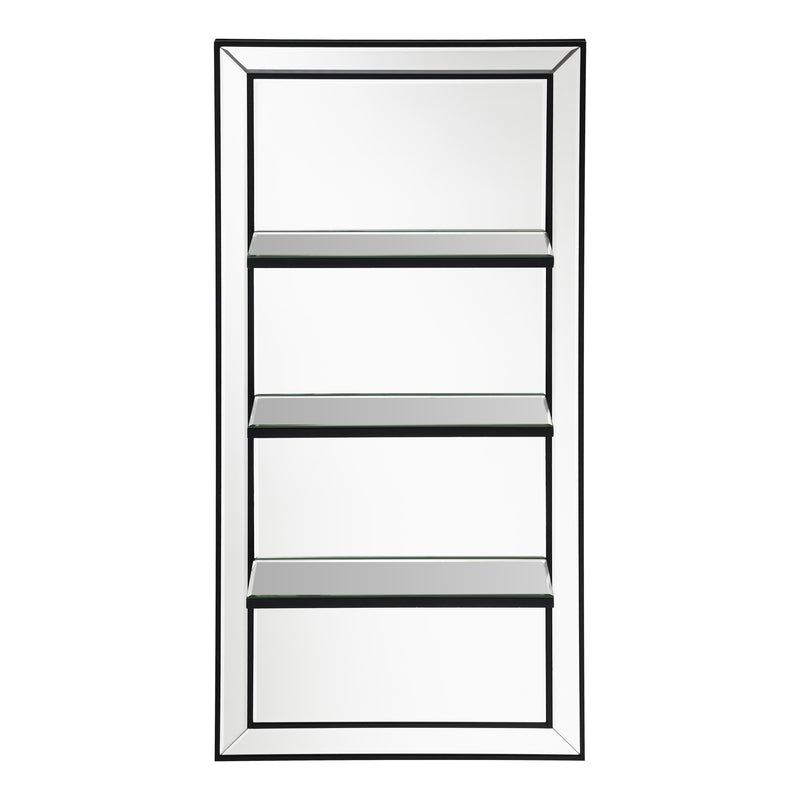 Coaster Furniture Oriel 961631 24 x 47 Inch Rectangular 3-Shelf Wall Mirror - Silver IMAGE 3