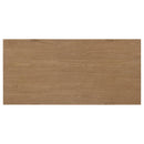 Coaster Furniture Sharon 104171 Rectangular 84-inch Wood Trestle Dining Table - Brown IMAGE 5