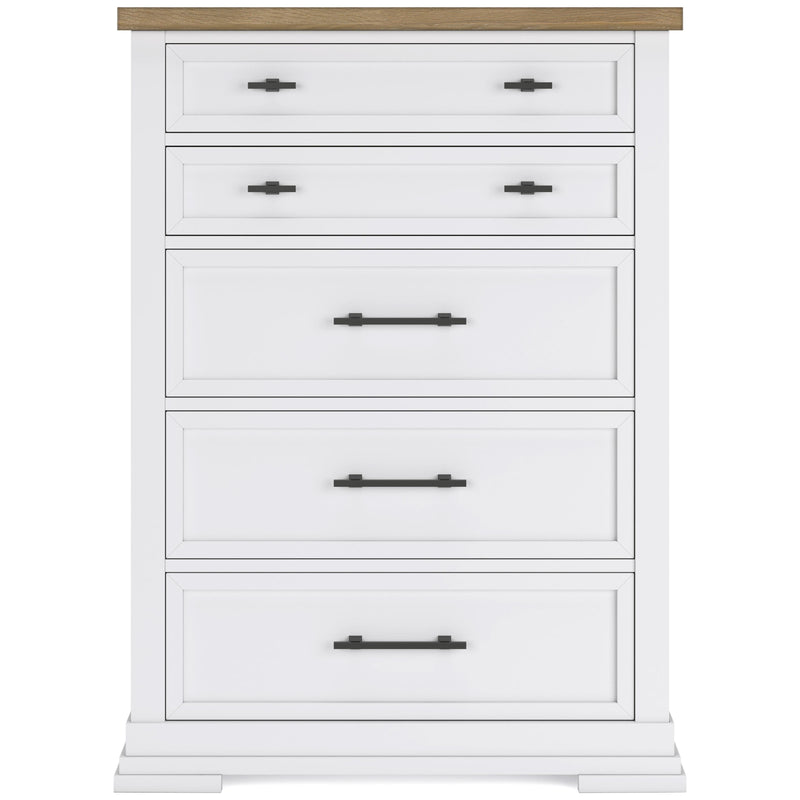  Benchcraft Ashbryn B844-46 Five Drawer Chest IMAGE 3