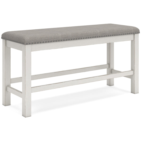  Signature Design by Ashley Robbinsdale D642-09 Double Counter Upholstered Bench IMAGE 1
