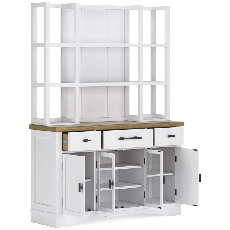 Signature Design by Ashley Ashbryn D844D3 Dining Server and Hutch IMAGE 2