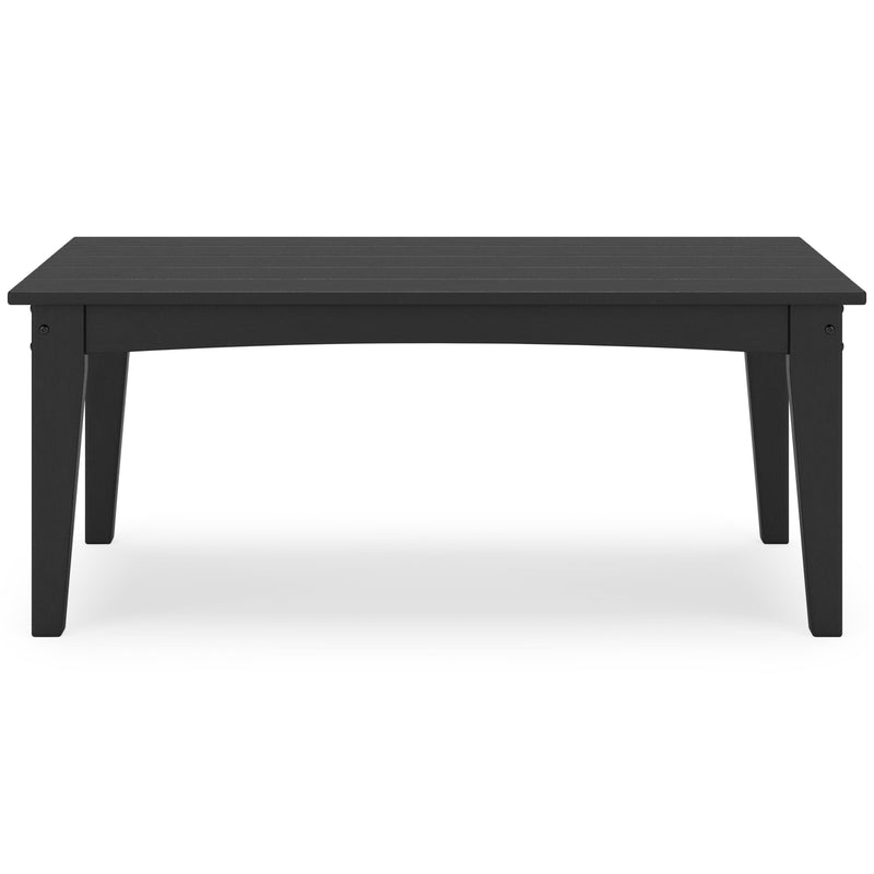  Signature Design by Ashley Hyland wave P108-701 Rectangular Cocktail Table IMAGE 2