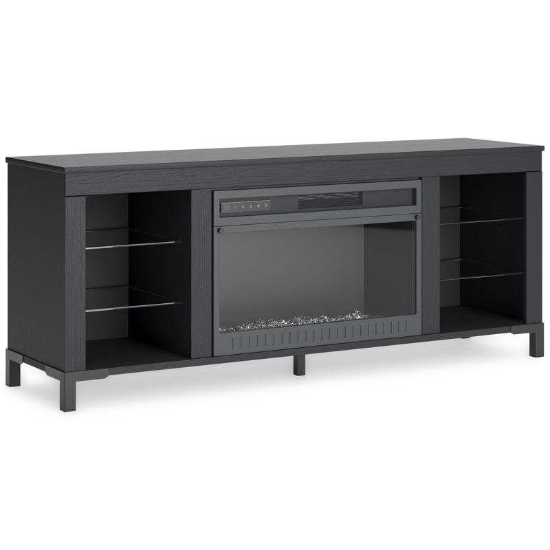  Signature Design by Ashley Cayberry W2721-168 TV Stand with Fireplace IMAGE 1