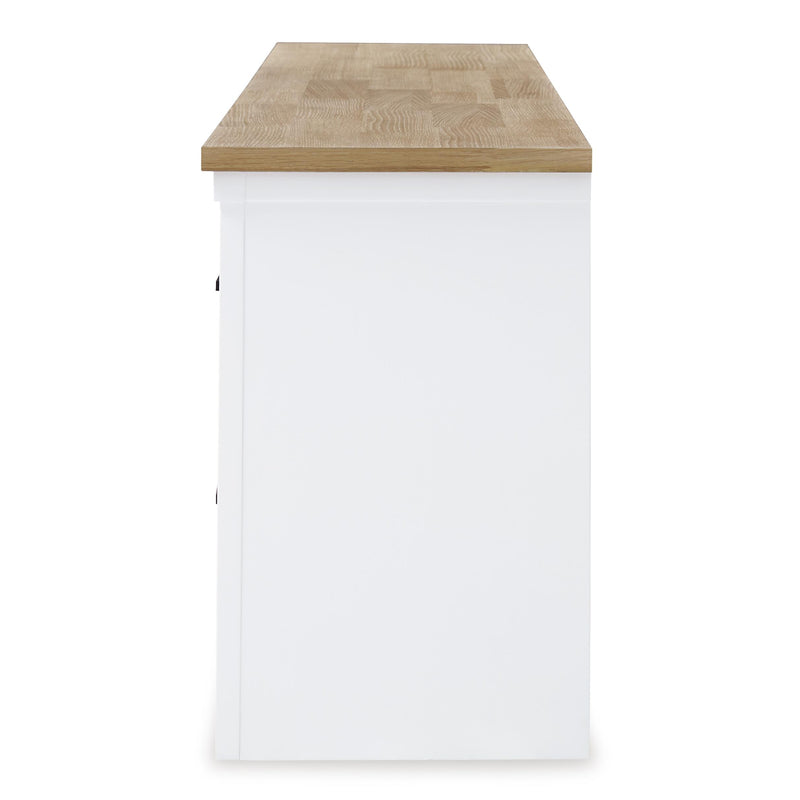  Signature Design by Ashley Ashbryn W844-68 Extra Large TV Stand IMAGE 4