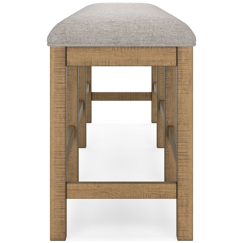  Signature Design by Ashley Havonplane D773-09 XL Counter Upholstered Dining Room Bench IMAGE 3