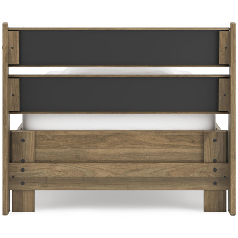 Signature Design by Ashley Deanlow EB1866B1 Twin Platform Panel Bed IMAGE 4