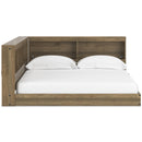 Signature Design by Ashley Deanlow EB1866B5 Full Bookcase Storage Bed IMAGE 2