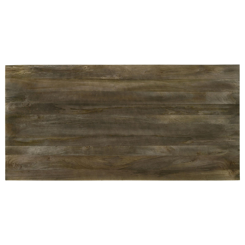Coaster Furniture Tyler 130511 80-inch Solid Wood Dining Table - Mango Brown IMAGE 5