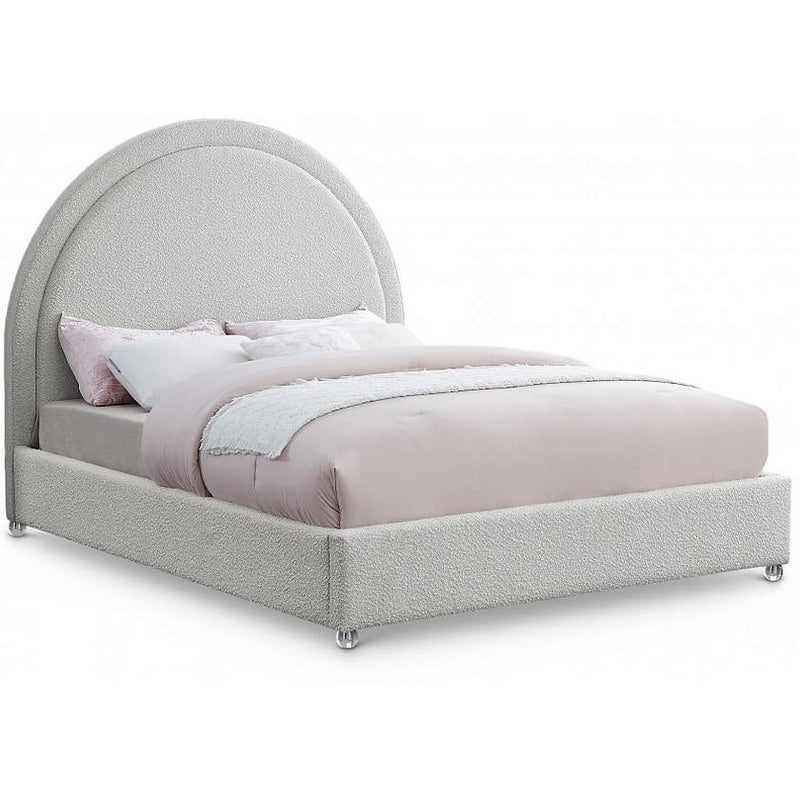 IFDC King Upholstered Panel Bed IF-5205-78 IMAGE 1