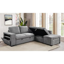IFDC Fabric Sleeper Sectional IF-9035 RHF IMAGE 3