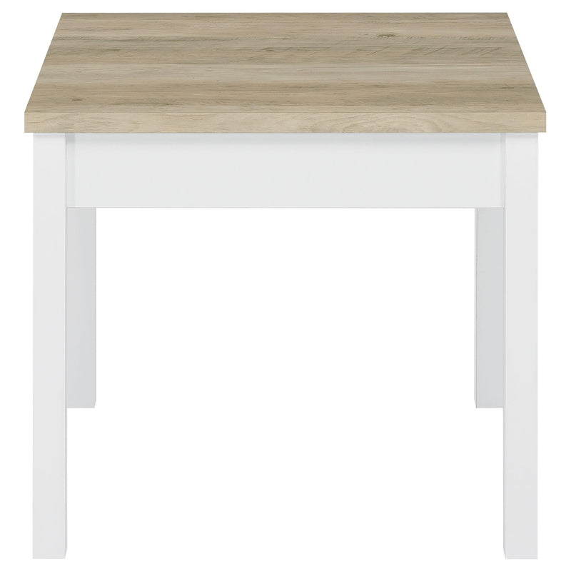 Coaster Furniture Stacie 709950 3-piece Coffee Table Set - Distressed Pine and White IMAGE 7