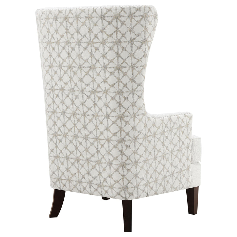 Coaster Furniture Pippin 904066 Upholstered High Wingback Accent Chair - Latte IMAGE 8