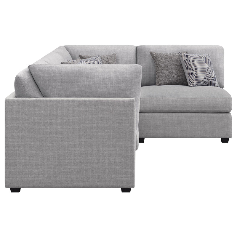 Coaster Furniture Cambria 551511-S5A 5 pc Upholstered Modular Sectional - Grey IMAGE 5